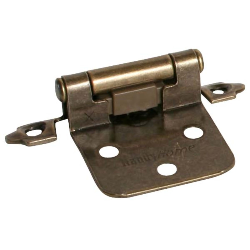 BISAGRA DE PARCHE LATON ANTIGUO S/TORNILLO 2PZ HANDYHOME 3149