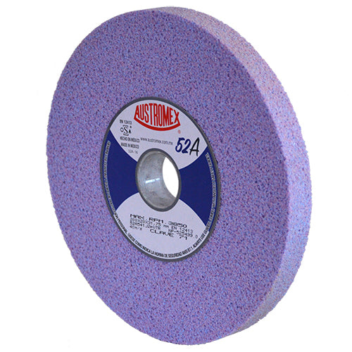 RUEDA ABRASIVA ROSA 8" X 3/4 X 1 -1/4 (P/ SUPERFICIES DIFICILES ) AUSTROMEX 71