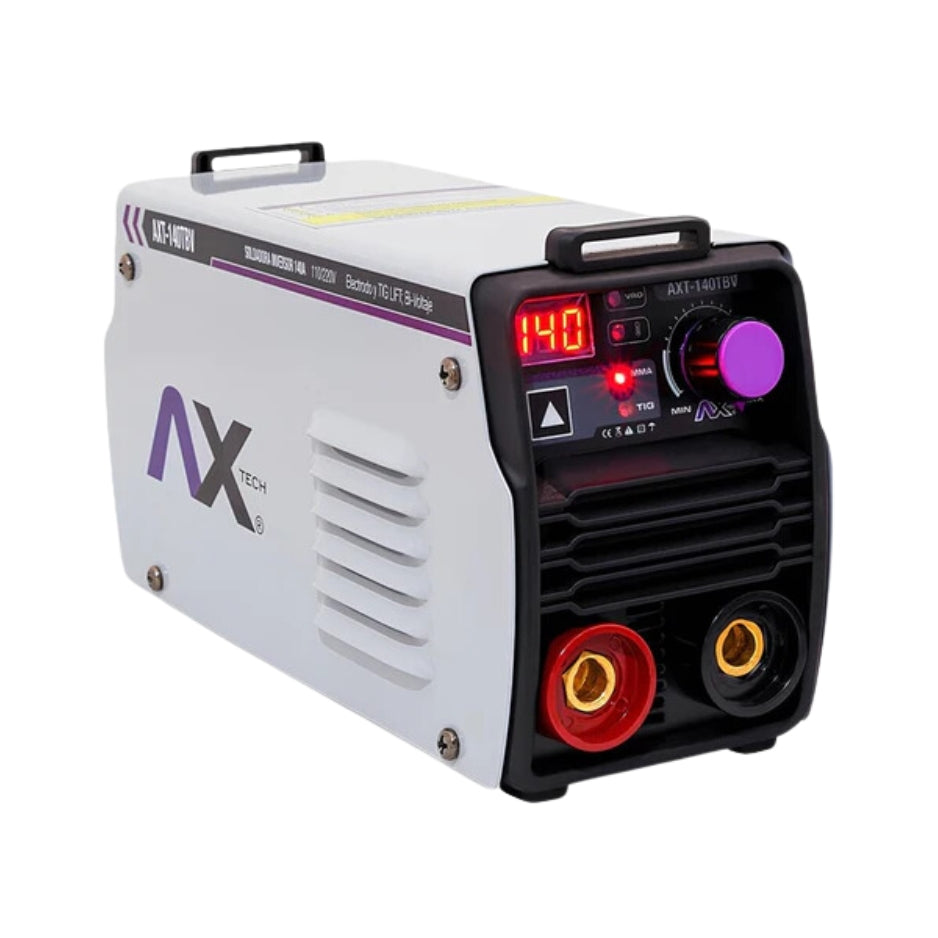 MAQUINA SOLDAR INVERSOR BI-VOLTAJE (3/32" - 1/8") 110/220V AXT-140TBV