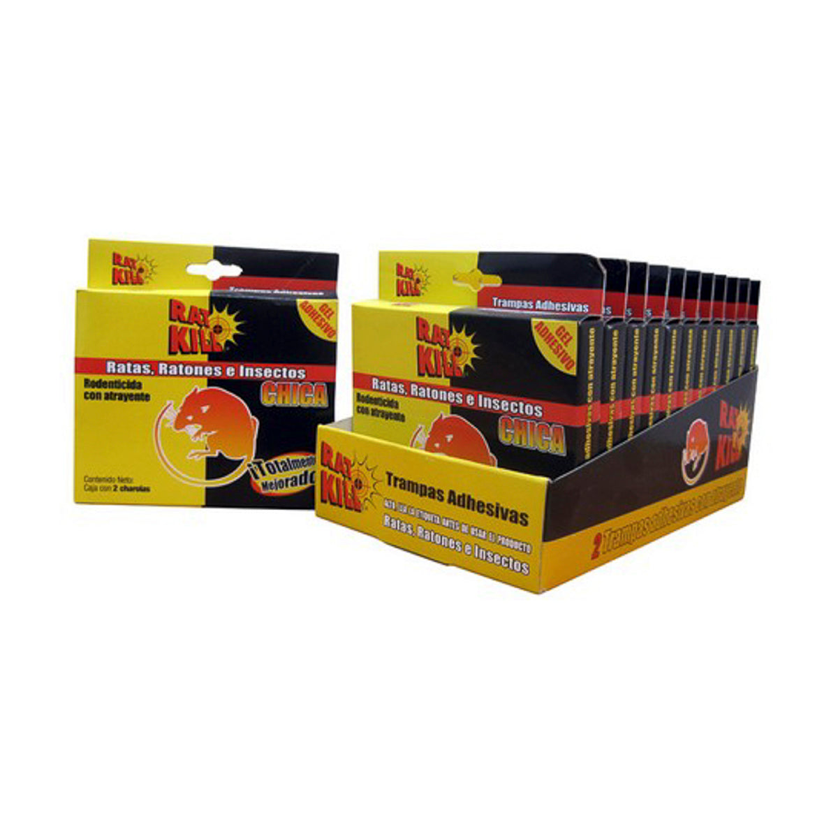 RATONERA BANDEJA CHICA DE GOMA RAT-KILL R-221
