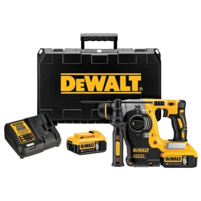 ROTOMARTILLO SDS PLUS 1'' INALAMBRICO 20V MAX CARGADOR Y 2 BATERIAS DEWALT DCH273P2
