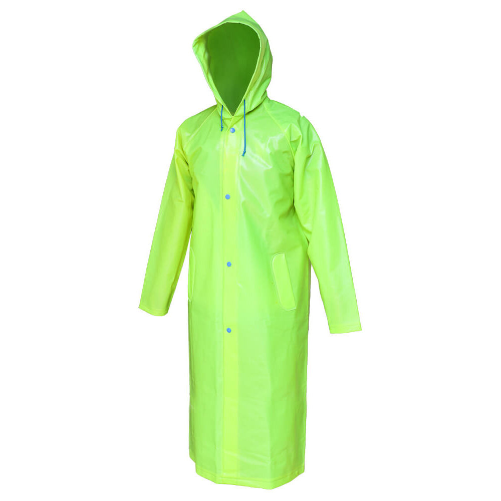 IMPERMEABLE GABARDINA VERDE (A/ VISIBILIDAD) GRANDE JRYSA DD-1120HVGD/ECO-1120HVGD