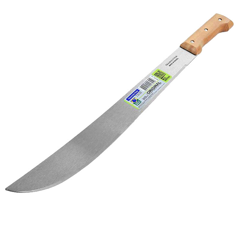 MACHETE CON FILO 18'' MANGO MADERA TRAMONTINA 26621/018