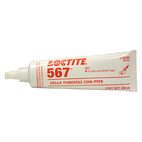 SELLADOR ROSCA C/PTFE (TEFLON) ALTA TEMP 250ml LOCTITE #567 56765/270921