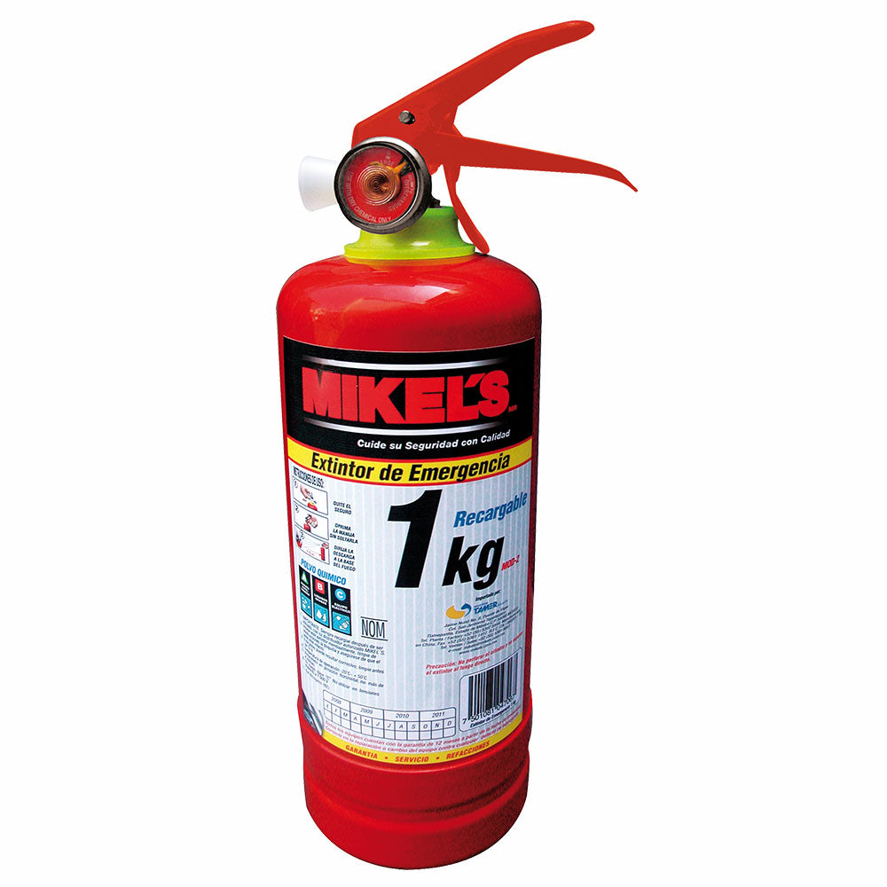 EXTINTOR DE EMERGENCIA 1kg MIKELS EE-1