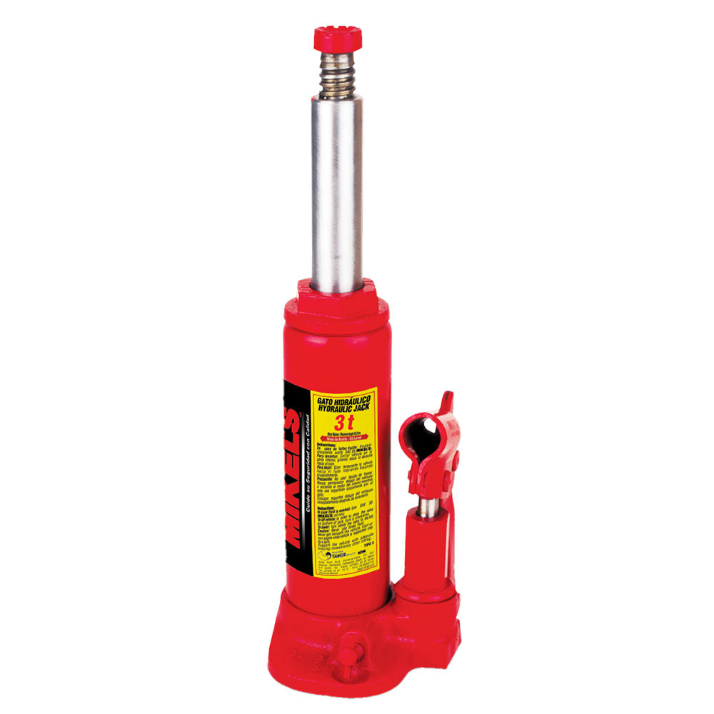 GATO HIDRAULICO DE BOTELLA 3 TONELADAS MIKELS GH-3