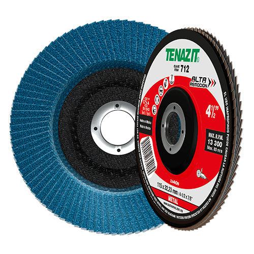DISCO LAMINADO 4-1/2 X 7/8 GRANO 40 (LARGA DURACION) ZA AUSTROMEX 712