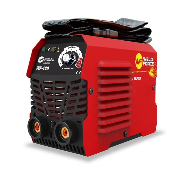 MAQUINA SOLDAR INVERSOR 110-120V (3/32" - 1/8") 2kg WELD-FORCE WF-120