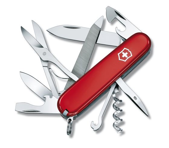 NAVAJA DE BOLSILLO MOUNTAINEER ROJA 18 USOS VICTORINOX 1.3743