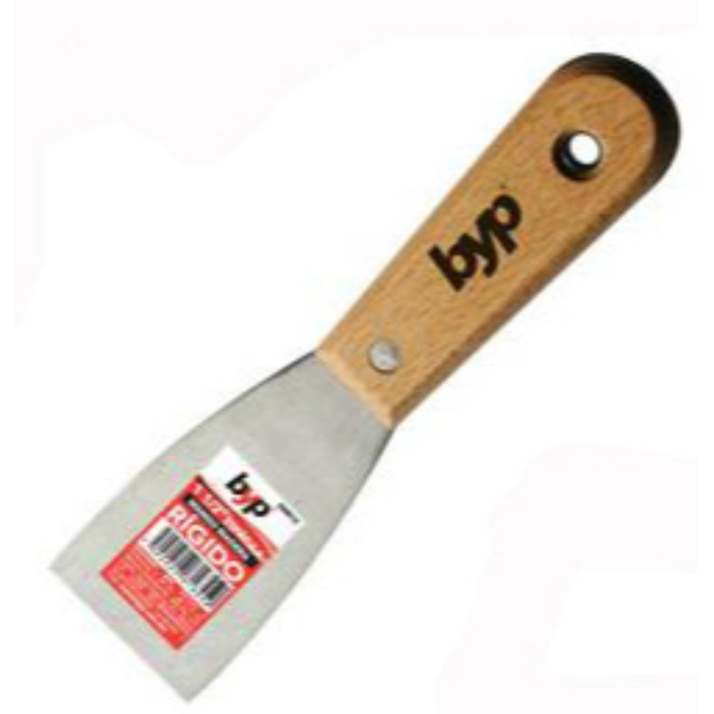 ESPATULA RIGIDA MANGO MADERA 2" BYP EMR20