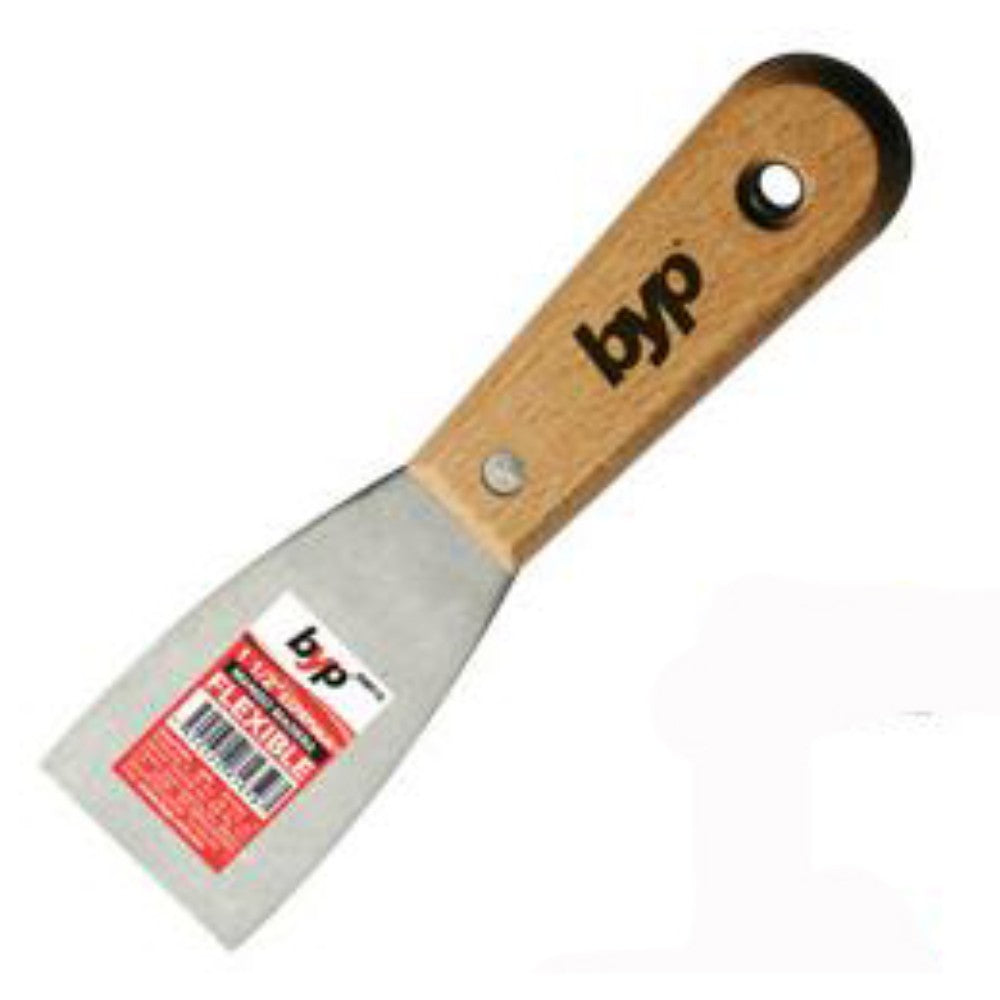ESPATULA FLEXIBLE MANGO MADERA 4" BYP EMF40