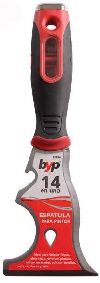 ESPATULA PARA PINTOR 14 EN 1 (4 PUNTILLAS) BYP ESP14