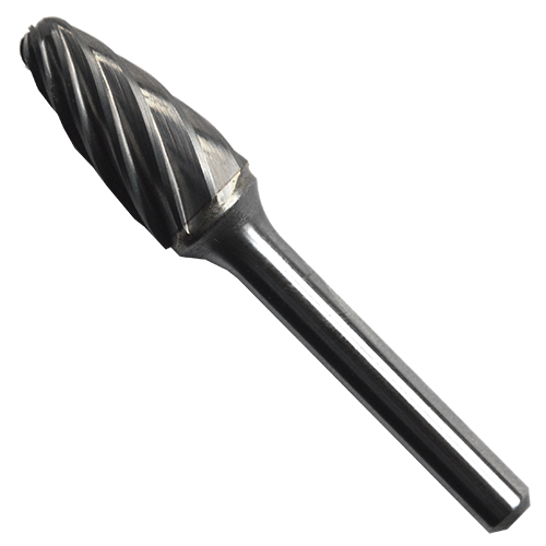 LIMA ROTATIVA ARBOL PUNTA REDONDA SF-5  1/2 X 1'' X 1/4 (ALUMINIO) TENAZIT AUSTROMEX 131