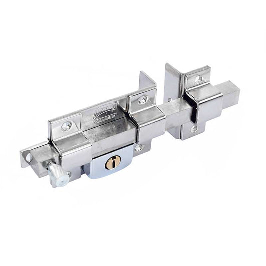 CERRADURA DE BARRA FIJA (DERECHA) CROMO PHILLIPS 800F
