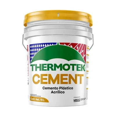 THERMOTEK CEMENTO ACRILICO CUBETA 19LTS