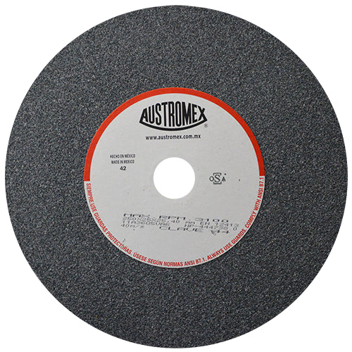 RUEDA ABRASIVA 10'' X 1'' X 1'' GRADO 36 GRUESO USO GENERAL (ALTO RENDIMIENTO) AUSTROMEX 44