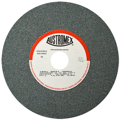 RUEDA ABRASIVA 8'' X 1'' X 1'' GRADO 60 MEDIO USO GENERAL (TUNGSTENO) AUSTROMEX 246