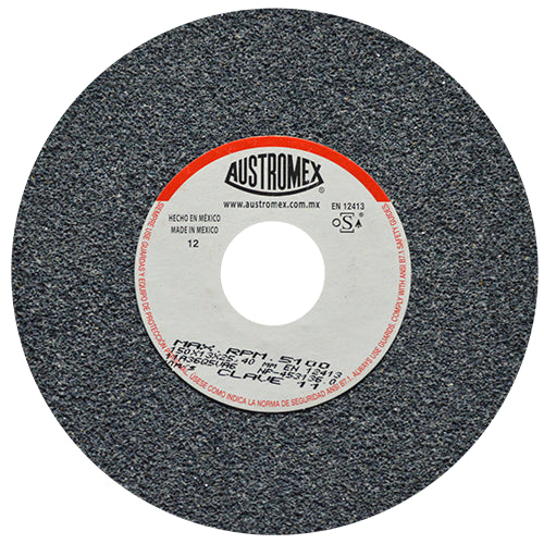 RUEDA ABRASIVA 6"X 1/2 X 1" GRADO 11 GRUESO USO GENERAL (ALTO RENDIMIENTO) AUSTROMEX 11