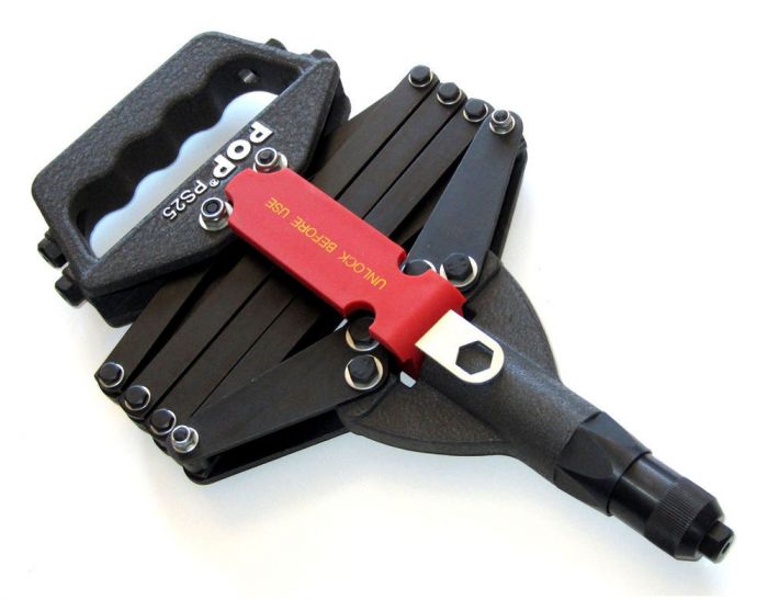 PINZA REMACHADORA ACORDEON POP PS25