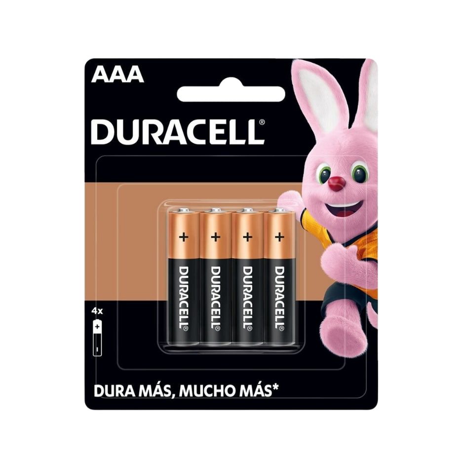 PILA BATERIA "AAA" DURACELL BLISTER (4 PILAS) MN2400B4