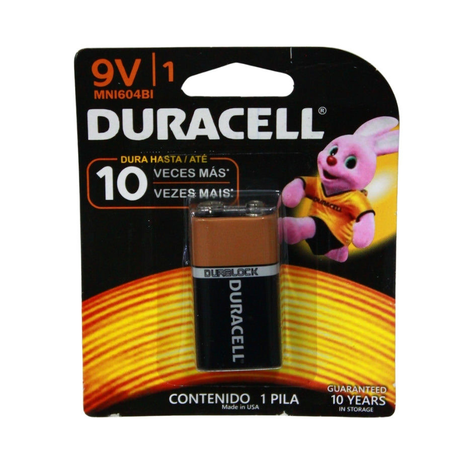 PILA "9V" DURACELL BLISTER C/1 MN1604B