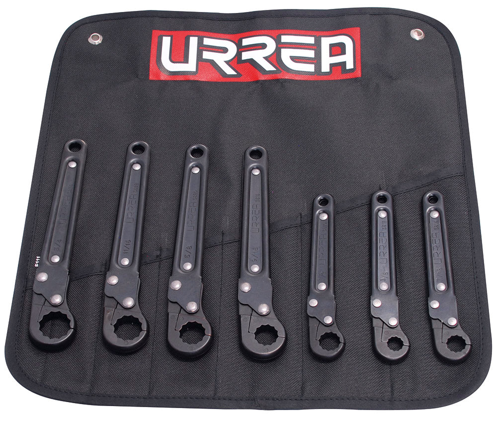 LLAVES ABOCINADAS (JUEGO 7PZ) RAPIDAS URREA 3800A