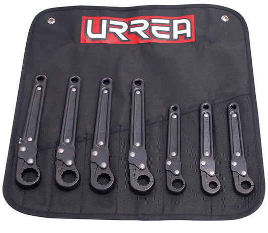 LLAVES ABOCINADAS (JUEGO 7PZ) RAPIDAS URREA 3800A