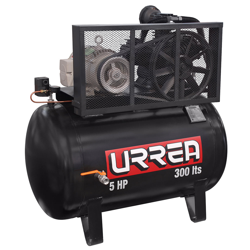 COMPRESOR 5HP 300lts 220/440V 3 PISTONES URREA COMP9503