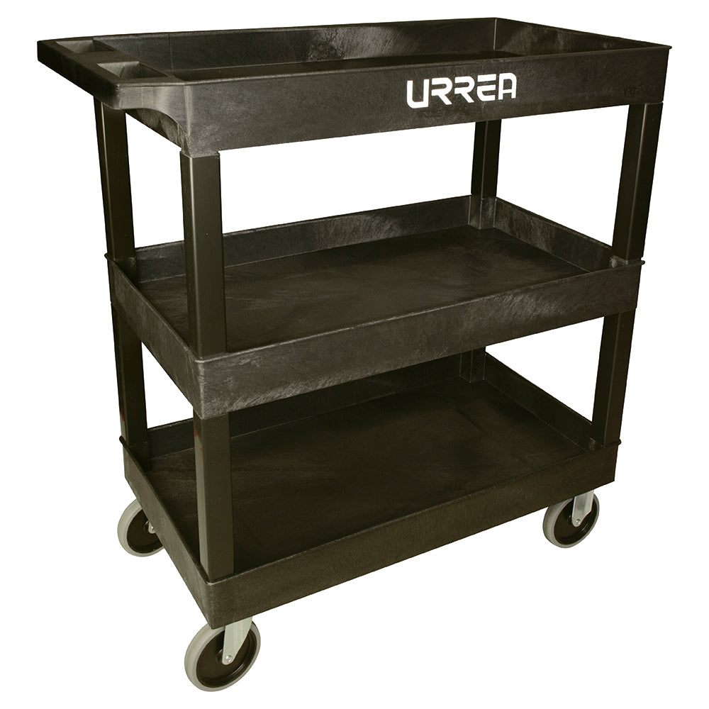 CARRO UTILITARIO PLASTICO 3 ANAQUELES URREA 9980P