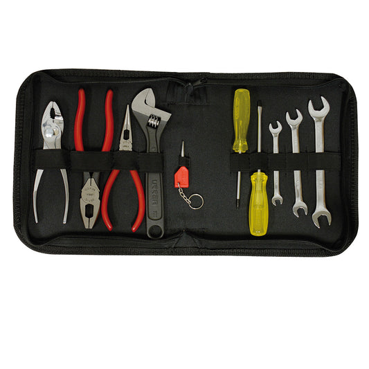 JUEGO HERRAMIENTAS EN PORTAFOLIO (JUEGO 10PZ) URREA 7A