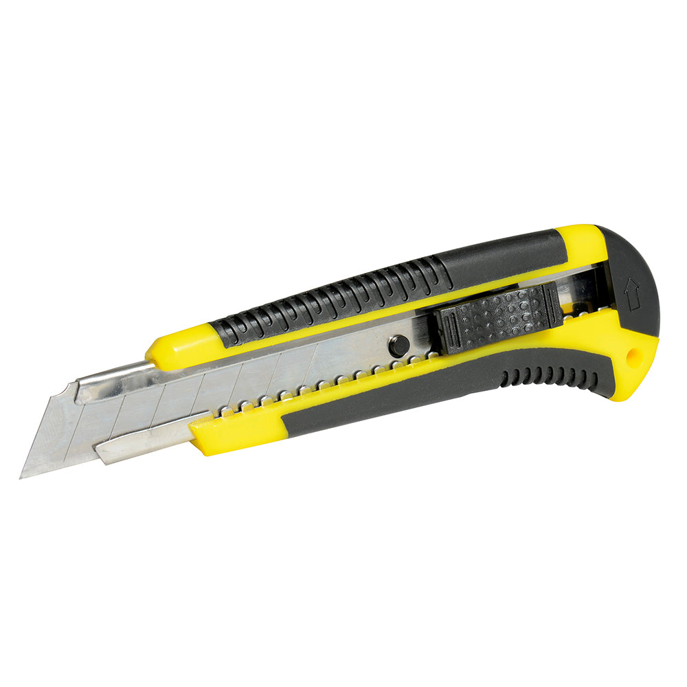 NAVAJA (CUTTER) RETRACTIL DE 8 PUNTAS ALMA METALICA SURTEK CUTF9