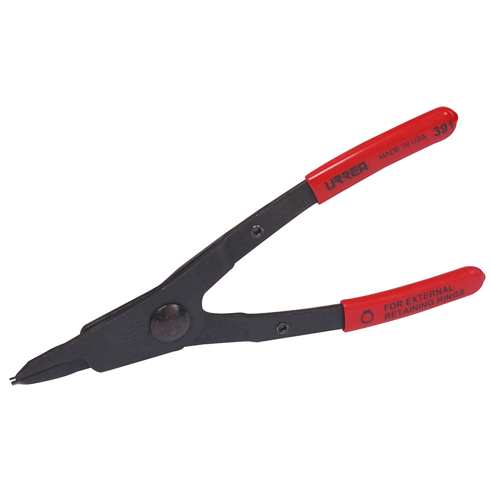 PINZA ANILLOS DE RETENCION FIJAS EXTERIORES ANGULO DE 0° URREA 391