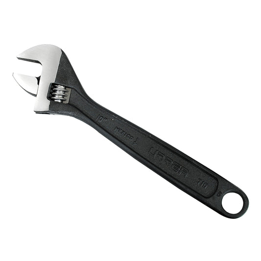 LLAVE AJUSTABLE 10" BLACK NEGRA "USO PESADO" URREA 710S