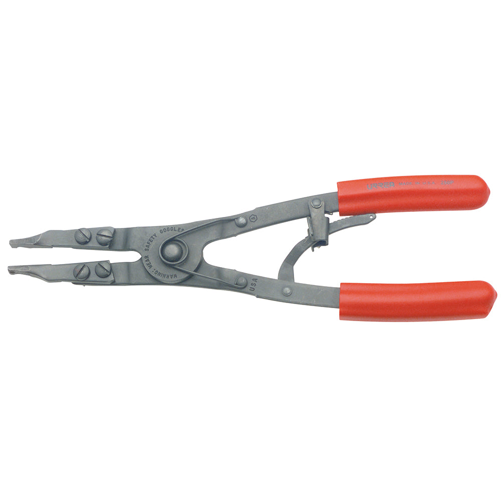 PINZA ANILLOS PUNTA PLANA 10.5" URREA 250P