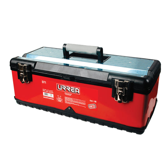 CAJA PORTAHERRAMIENTAS METALICA USO LIGERO 58 X 28 X 22CM URREA D71