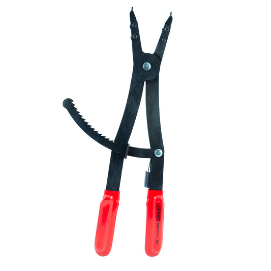PINZA ANILLOS DE RETENCION ALTA PALANCA CON MATRACA EXTRA PESADO URREA 365