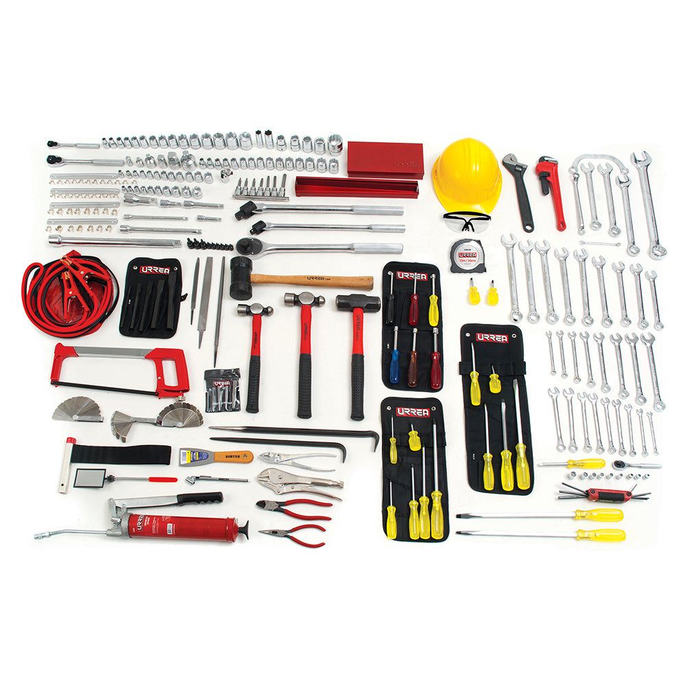 CAJA PORTAHERRAMIENTAS COMBINADO 186 PIEZAS SIN GABINETE URREA 997T1