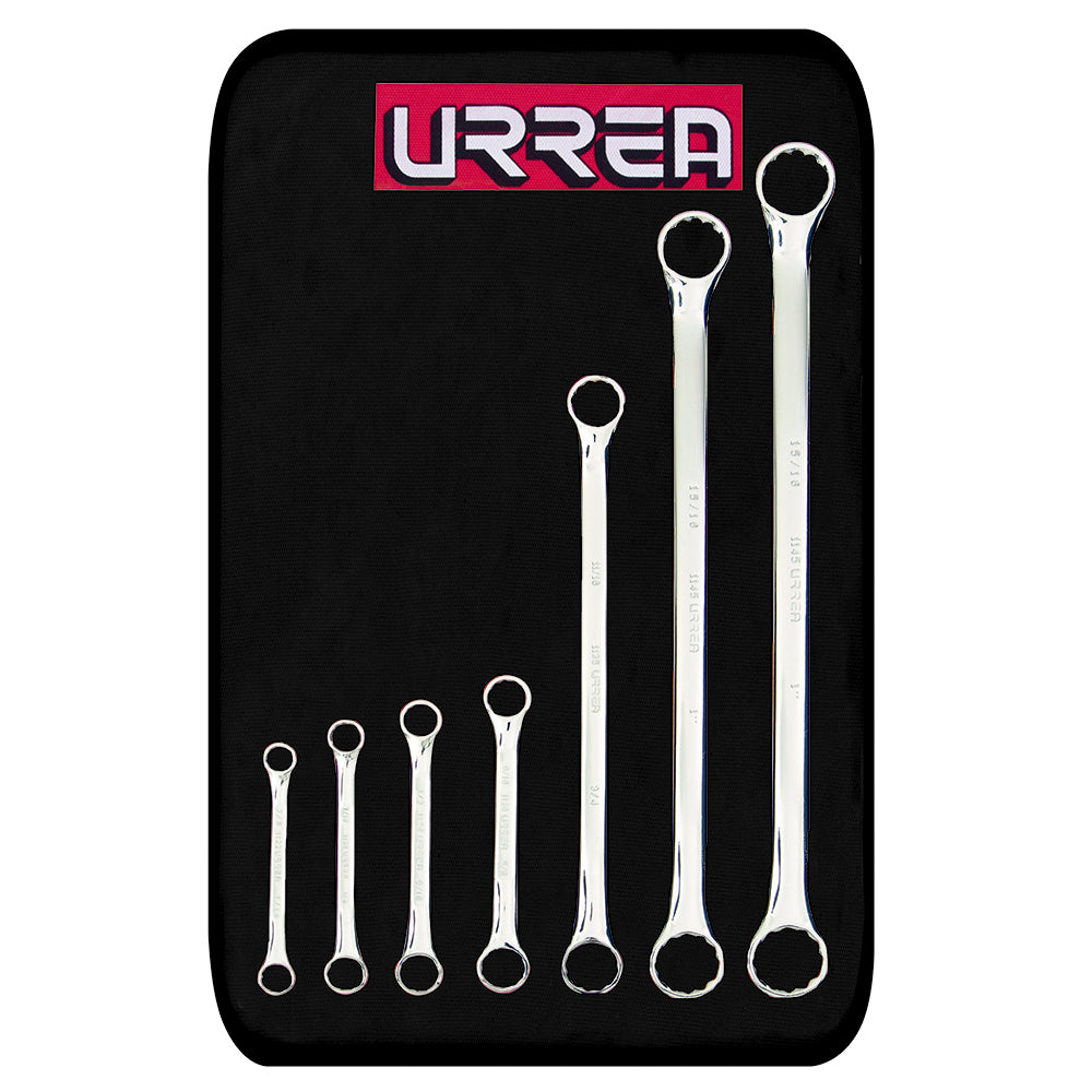 LLAVES ESTRIAS (JUEGO 7PZ) 5/16-7/8" URREA 1100H