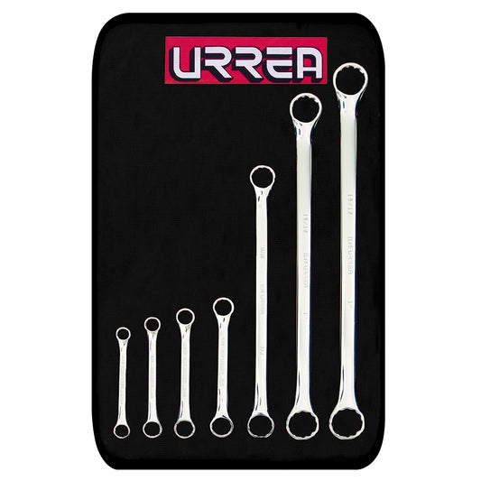LLAVES ESTRIAS (JUEGO 7PZ) 5/16-7/8" URREA 1100H
