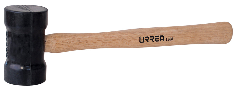 MAZO CABEZA DE HULE NEGRO 22OZ URREA 1368 (A-M)