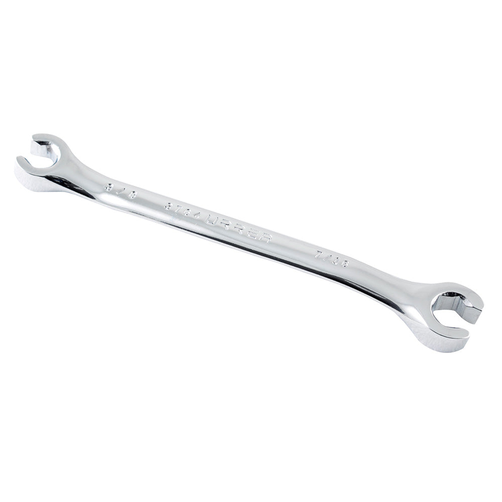 LLAVE ABOCINADA PULIDO ESPEJO 3/8" X 7/16" URREA 3764