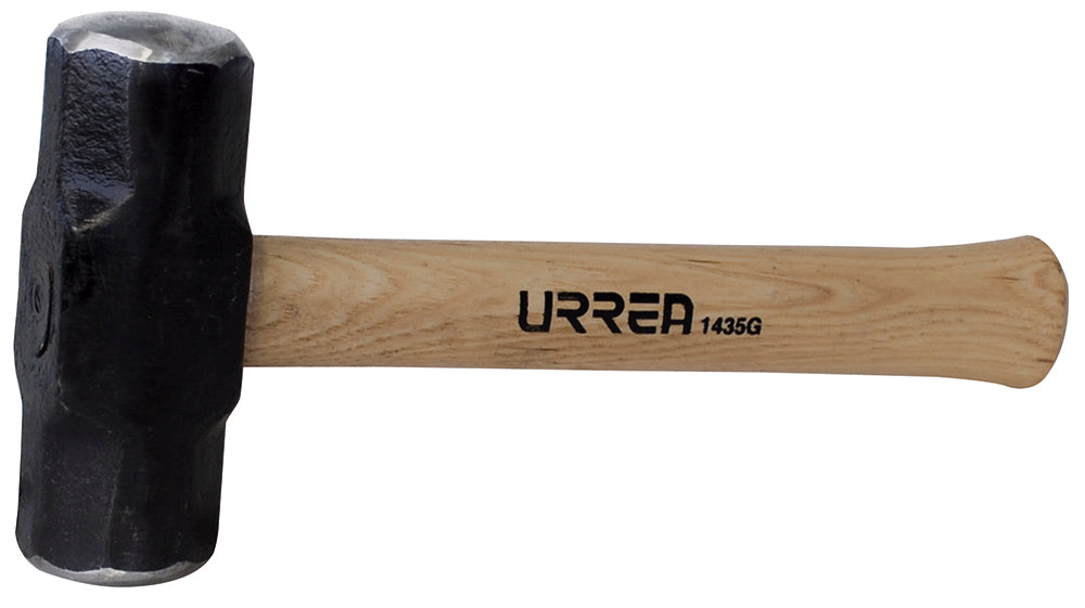 MARRO ACERO OCTAG. 3LB MANGO HICKORY AMERICANO DE 12" URREA 1434G (A-M)