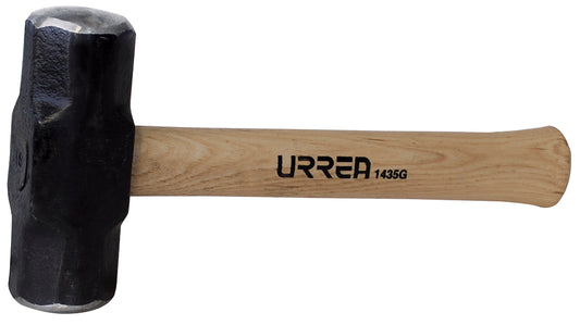 MARRO ACERO OCTAG. 3LB MANGO HICKORY AMERICANO DE 12" URREA 1434G (A-M)
