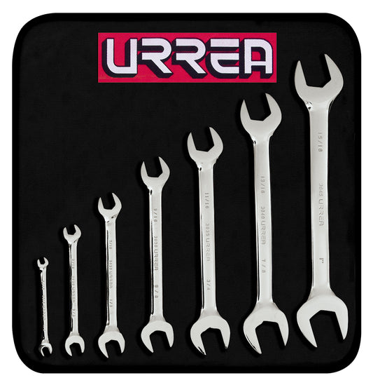 LLAVES ESPAÑOLAS (JUEGO 7PZ) URREA 3000C