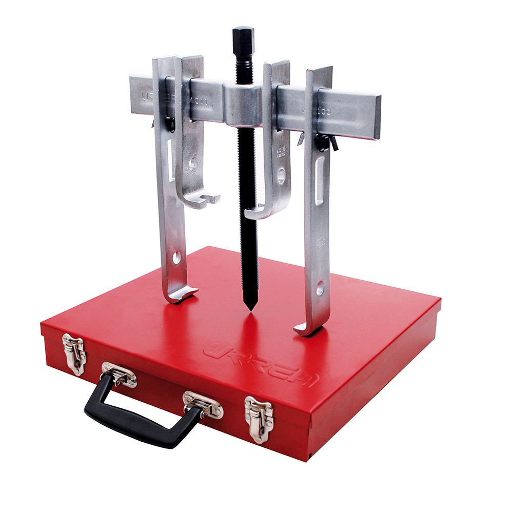 EXTRACTOR QUIJADA RECTA 10TON 8 PIEZAS CAJA METALICA URREA 4238B