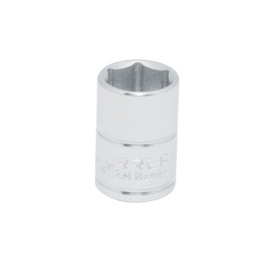 DADO 1/4" METRICO 6 PUNTAS 12MM URREA 4712M