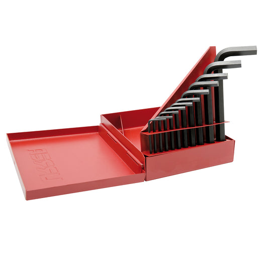 LLAVES ALLEN (JUEGO 11PZ) EN CAJA METAL URREA 4975