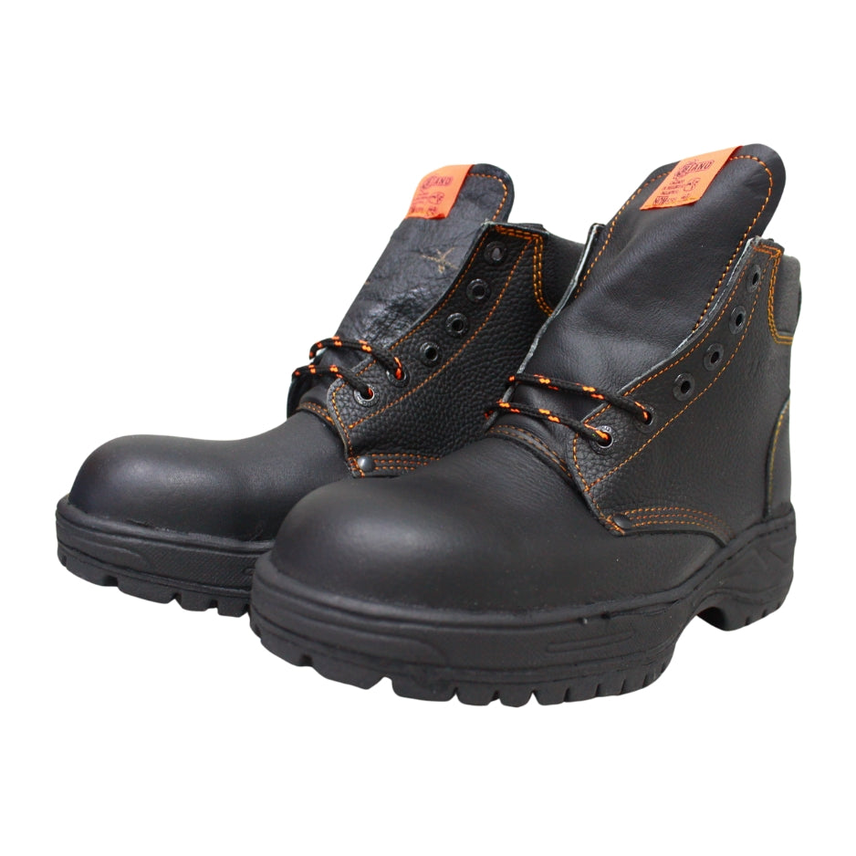 BOTA CON CASQUILLO NEGRO TALLA #7 BIANO MOD 602