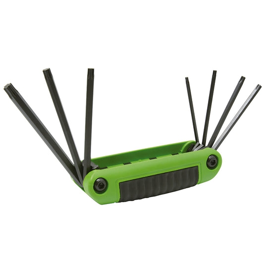 LLAVES TORX (JUEGO 7PZ) T10-T40 (TIPO NAVAJA) 4977TX