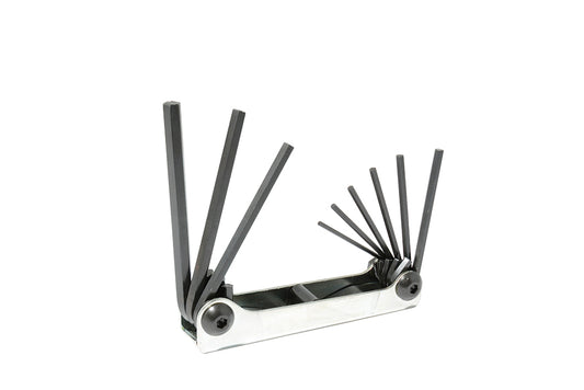 LLAVES ALLEN (JUEGO 9PZ) TIPO NAVAJA 5/64"-1/4" URREA 4993
